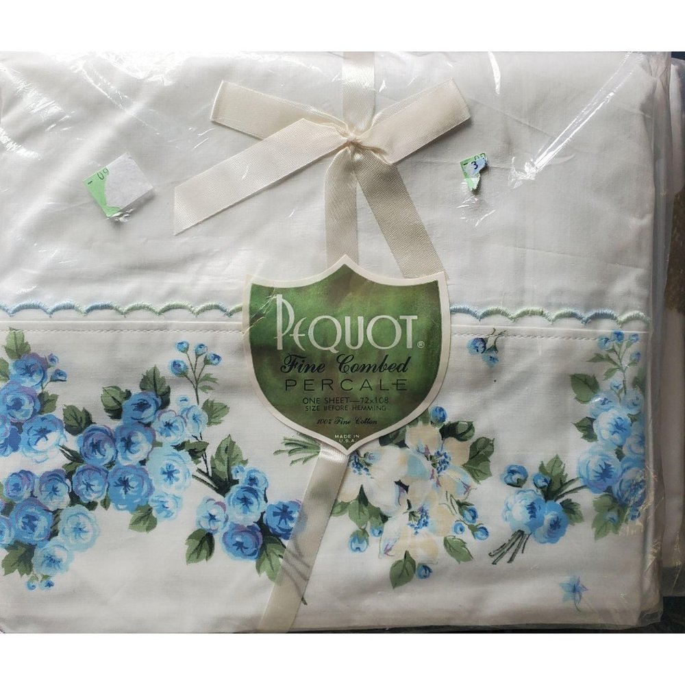 Vintage PEQUOT Sweetheart Rose Percale Fine Cotton